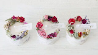 ボタニカルキャンドルワークショップ