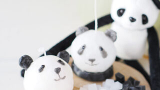 恋するパンダキャンドル ワークショプ